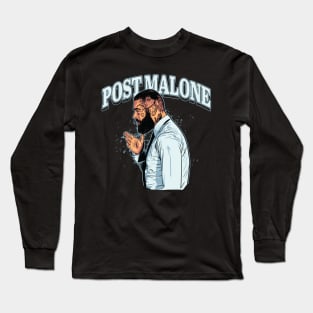 Post Malone Illustration Long Sleeve T-Shirt